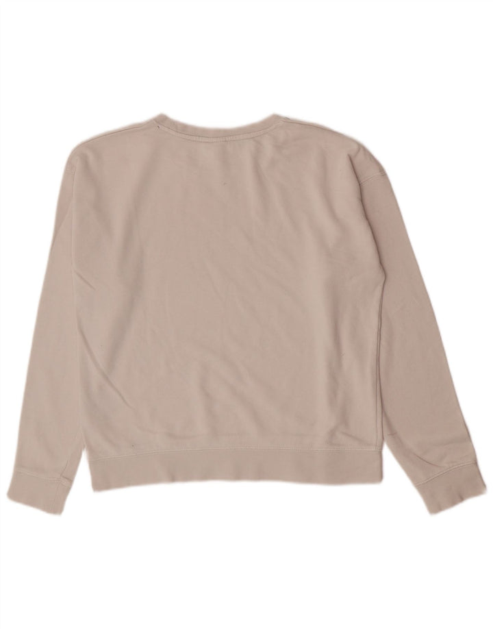 Vans Sweat-shirt graphique pour femme UK 10 Petit coton blanc