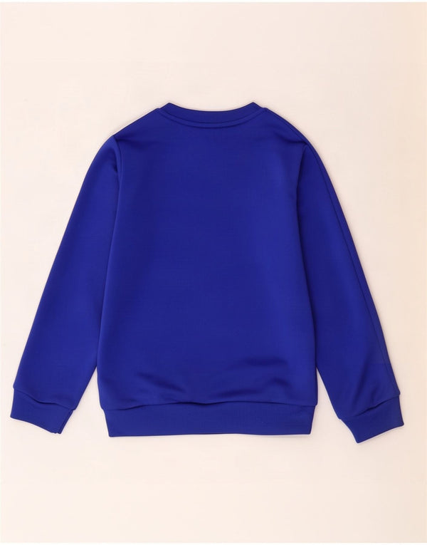 Adidas Sweat-Shirt Garçon 7-8 Ans Bleu Polyester