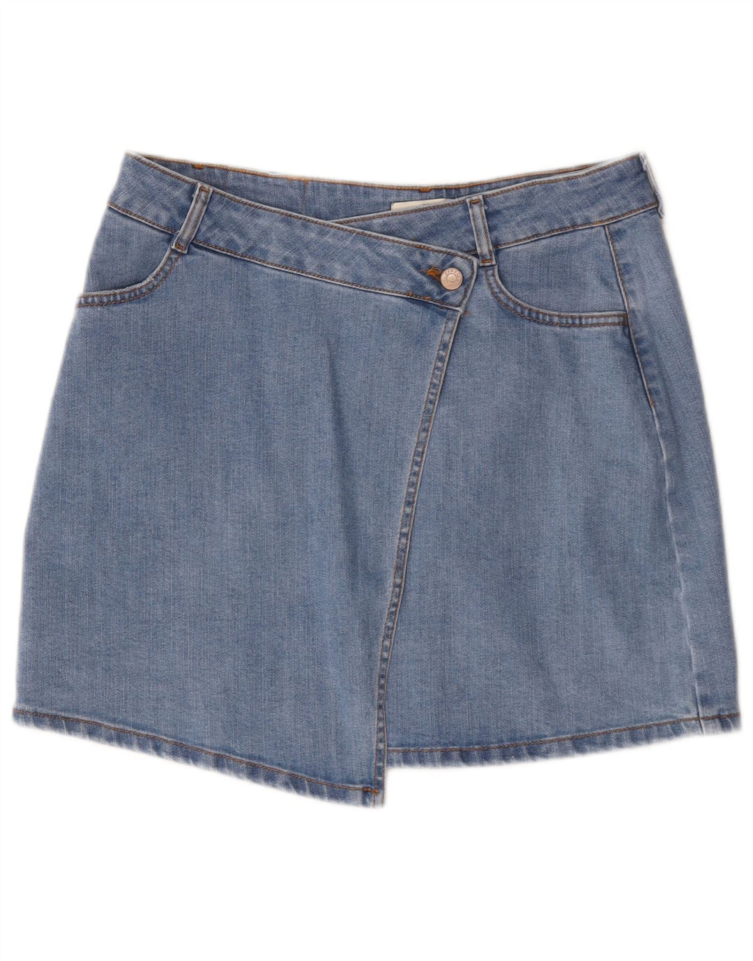 Carrera Femme Jupe En Jean Medium W30 Bleu Coton