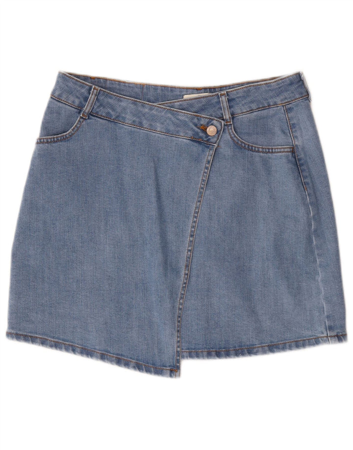Carrera Femme Jupe En Jean Medium W30 Bleu Coton