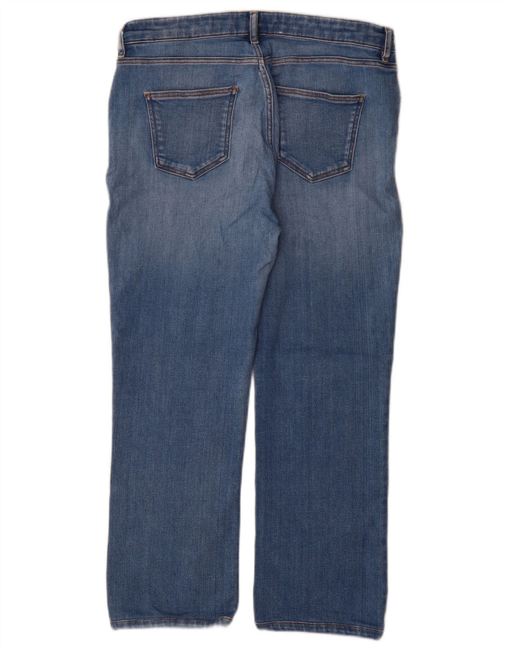Trussardi Jean Court W28 L25 Bleu Coton Femme