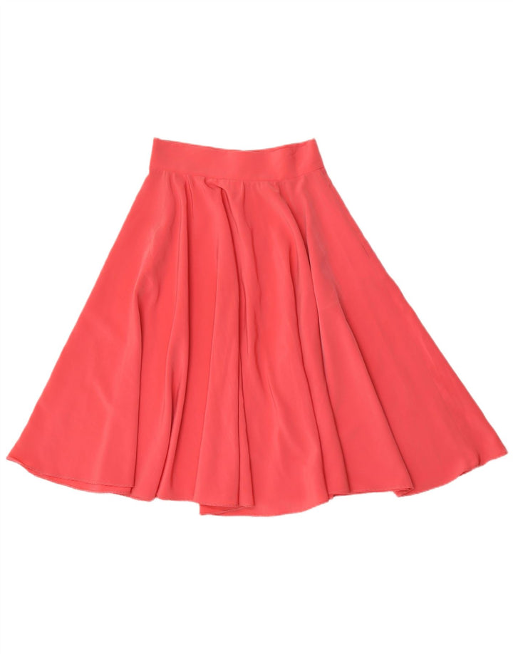 Antonio Baldan Jupe évasée Femme IT 42 Medium W26 Rose Polyester