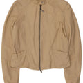 CONBIPEL Veste en Cuir Femme IT 42 Cuir Beige Moyen