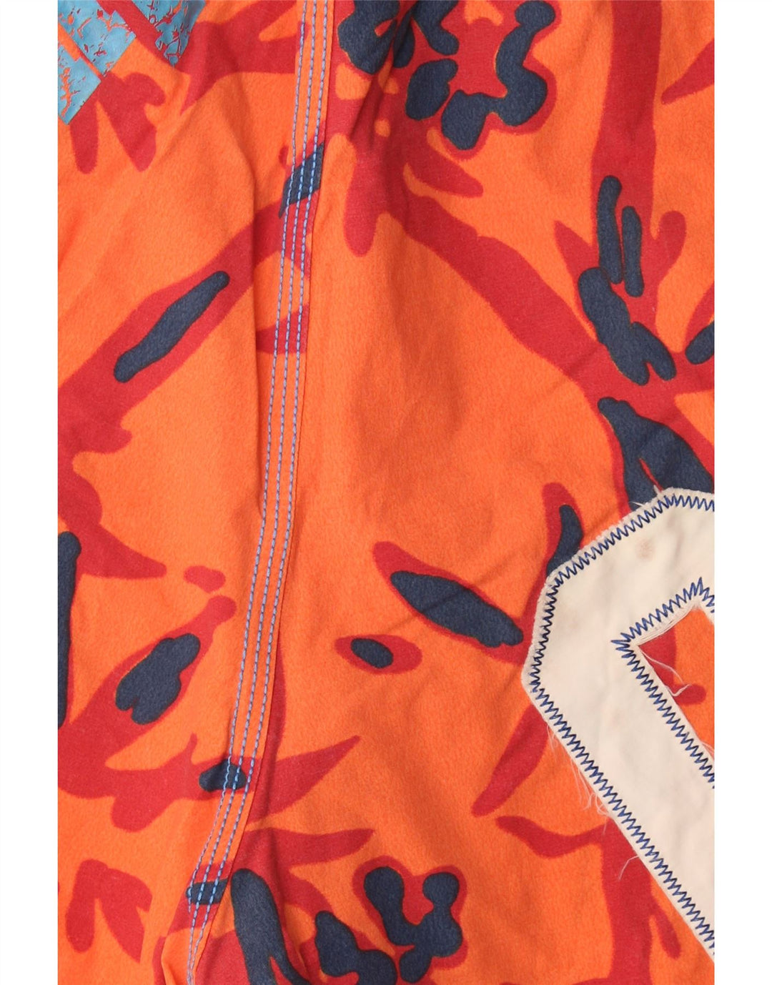 Murphy & Nye Short de bain graphique pour hommes, grand coton orange