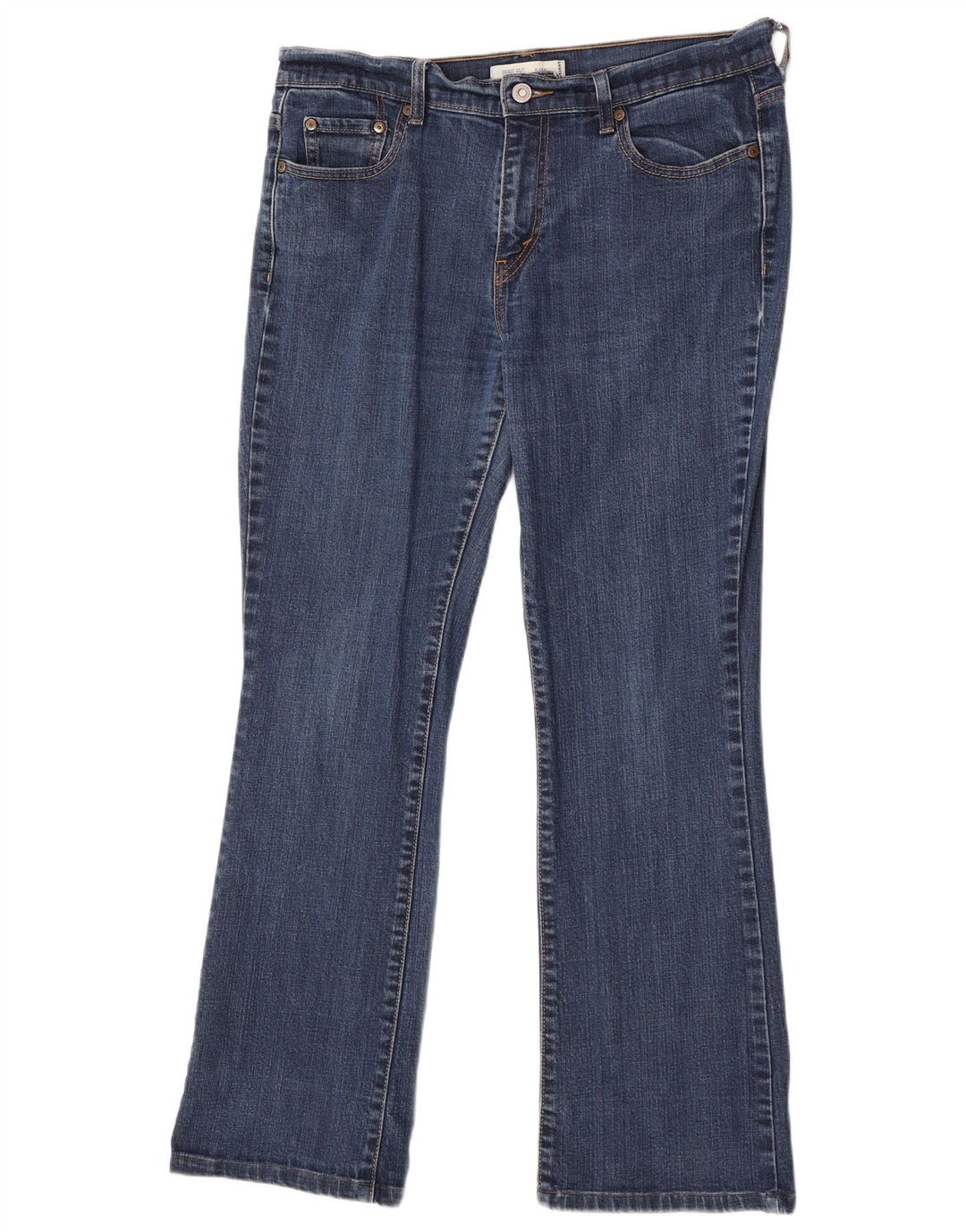 Levi's Jean bootcut 512 pour femme US 12 Large W32 L30 Bleu Coton