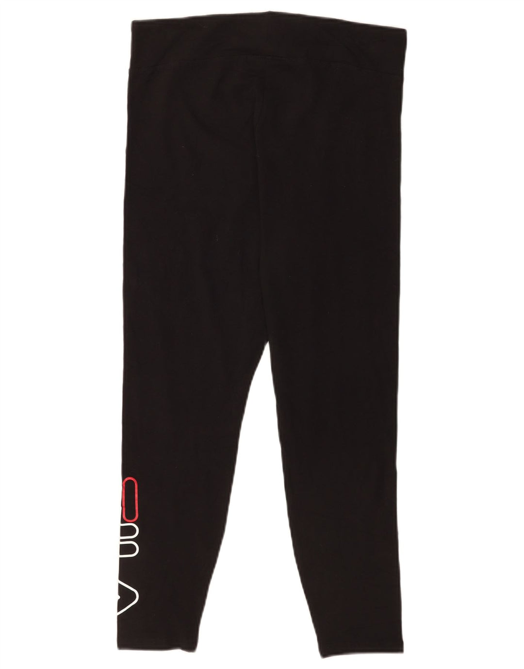 Fila Femme Graphic Crop Leggings Large Noir Coton