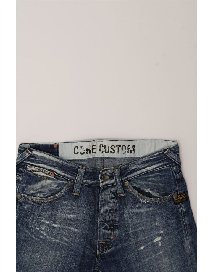 G-STAR Mens Denim Bermuda Shorts W31 Medium  Blue Vintage G-Star and Second-Hand G-Star from Messina Hembry 