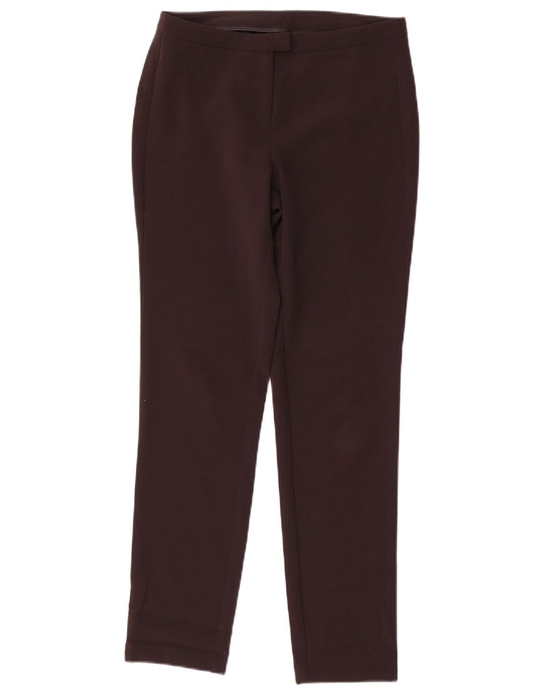 Benetton Pantalon De Costume Slim Femme W26 L27 Noir
