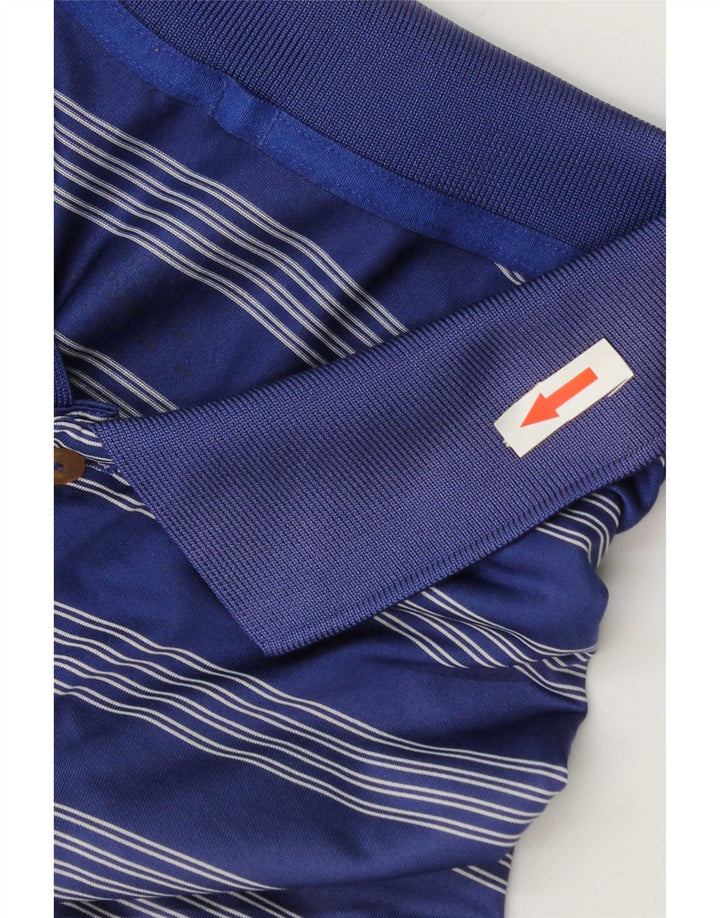 Nike Polo pour hommes 2XL Bleu marine rayé en polyester