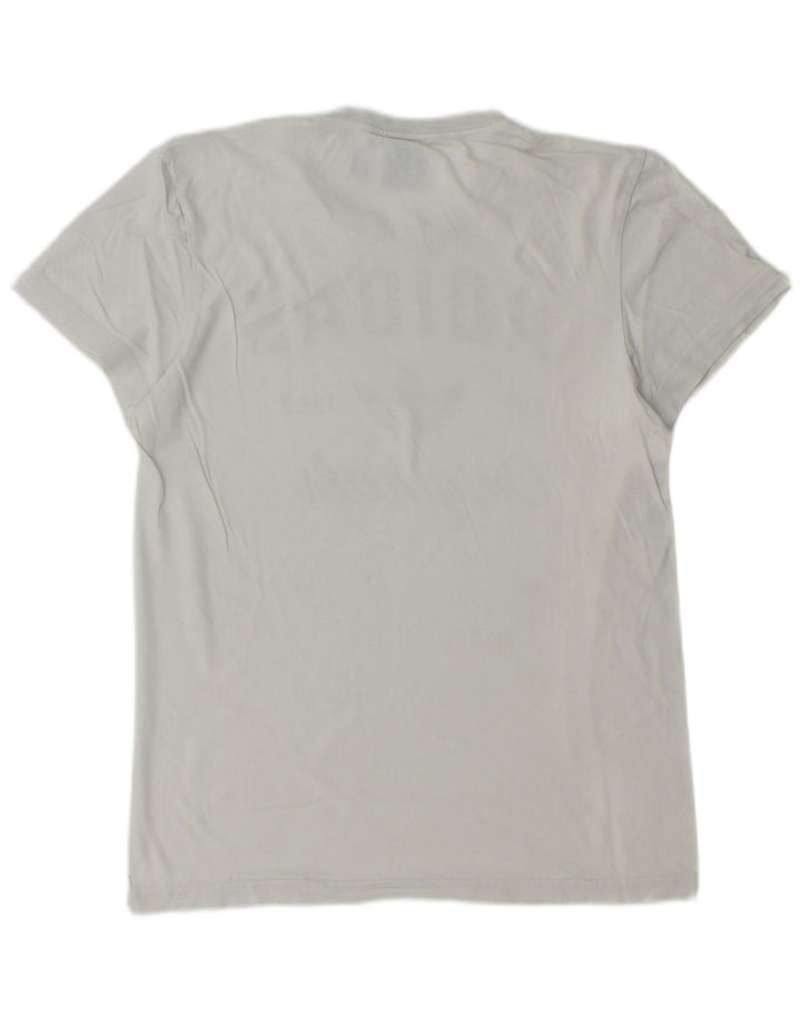 ADIDAS T-Shirt Graphique Homme XS Blanc