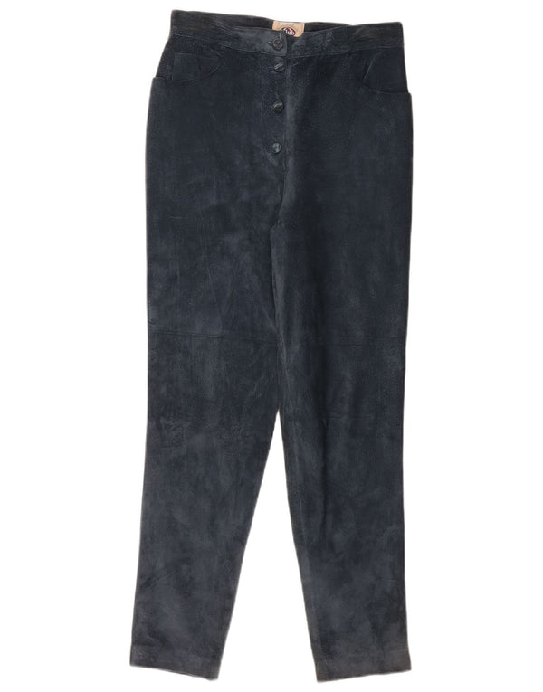 Nazareno Gabrielli Pantalon Fuselé Femme IT 44 Medium W28 L30 Bleu Marine