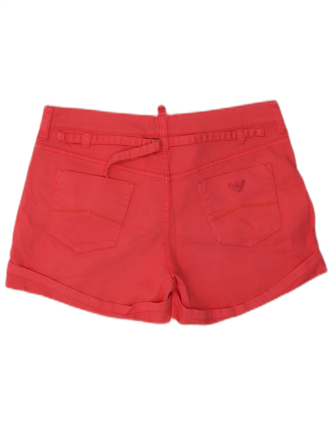 ARMANI Short décontracté W27 pour femme Petit Rose