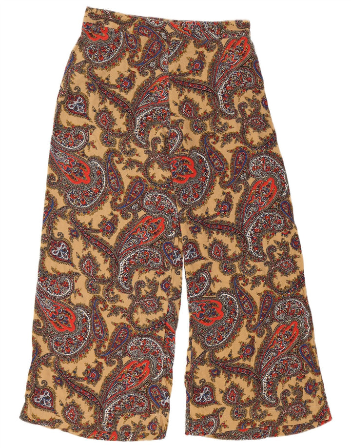 FAT FACE Pantalon Taille Haute Femme UK 12 Medium W30 L27 Multicolore