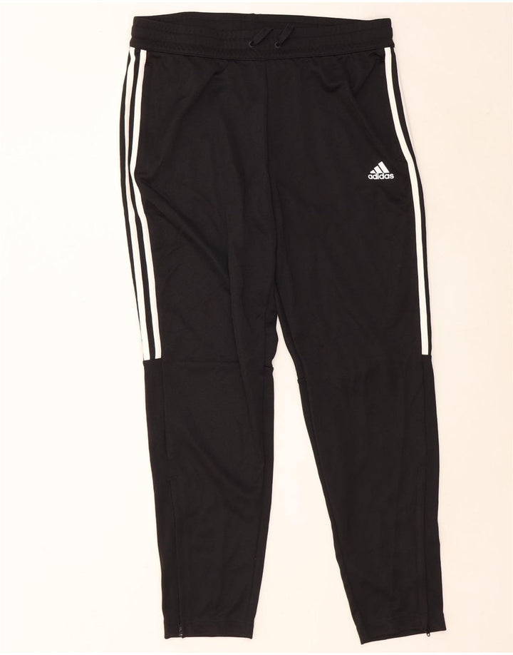 Adidas Pantalon de survêtement Aeroready pour femme UK 16/18 Large Noir Polyester