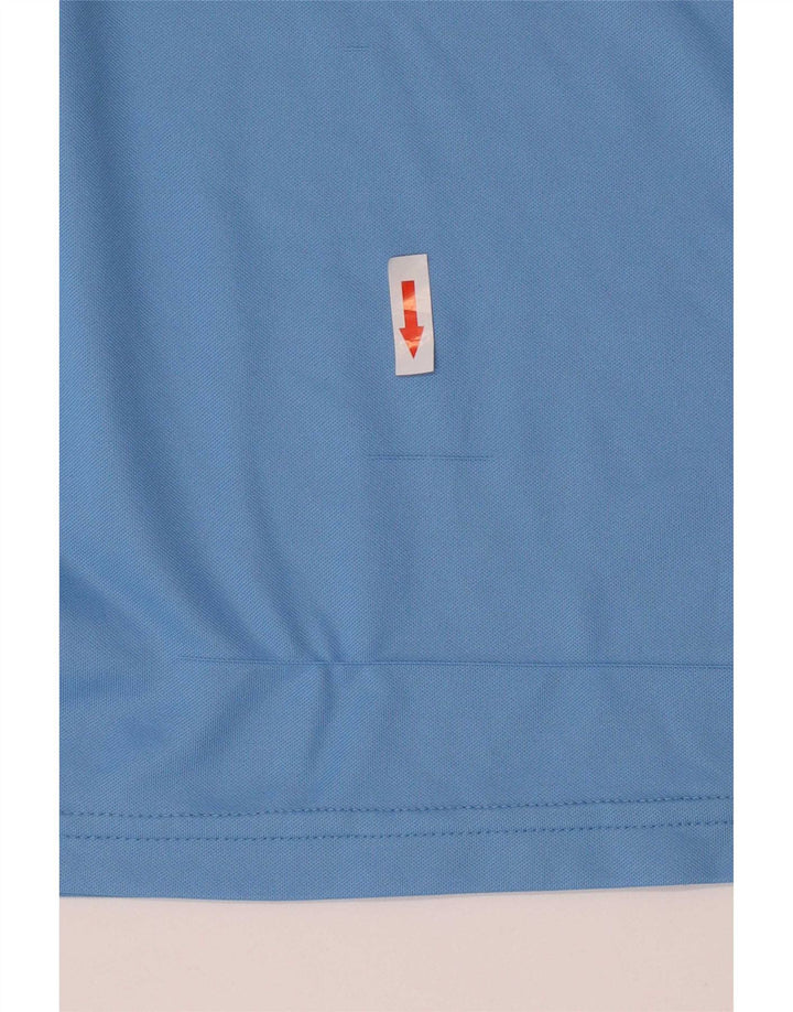 Nike Homme Dri Fit T-Shirt Haut Bleu Moyen Polyester