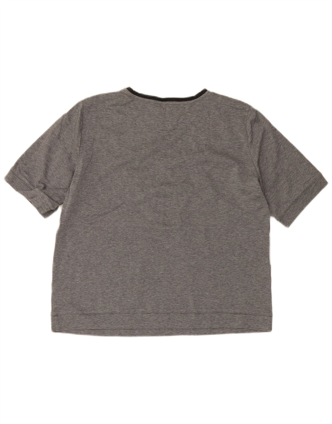 MAX MARA T-shirt week-end pour femme UK 16 Large Gris Colorblock