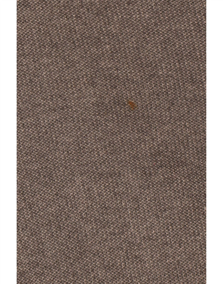 Massimo Dutti Cardigan surdimensionné à manches 3/4 pour femme UK 10 Petit Gris