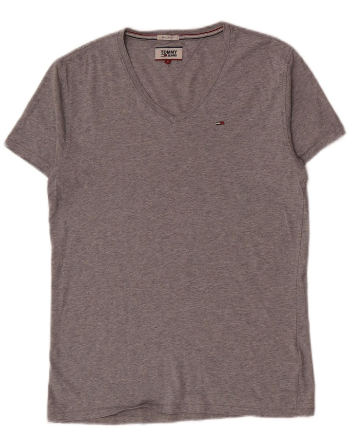 Tommy Hilfiger T-Shirt Homme Petit Gris Coton