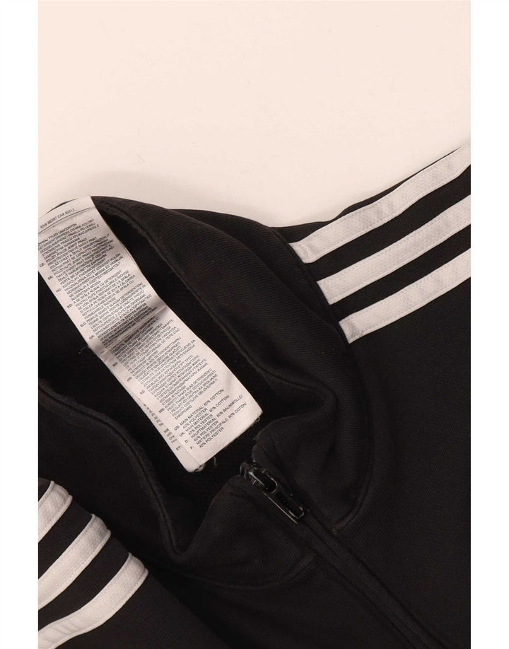 Adidas Veste de survêtement pour homme Petit coton noir