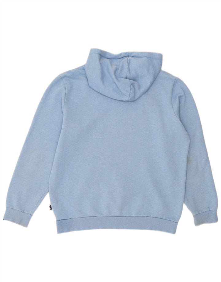 Puma Sweat à Capuche Homme Bleu Moyen Moucheté Coton