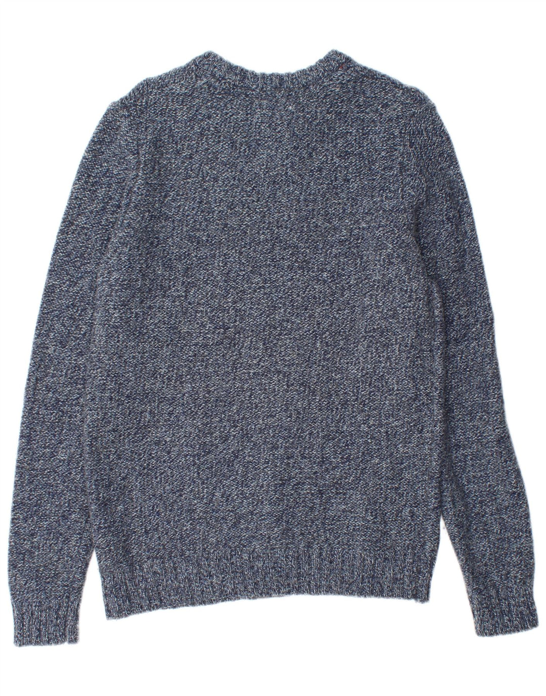 Fat Face Pull ras du cou pour homme en laine mouchetée bleu marine Taille S