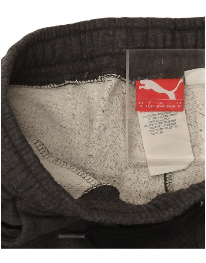 Puma Pantalon de Survêtement Homme Gris Moyen Coton