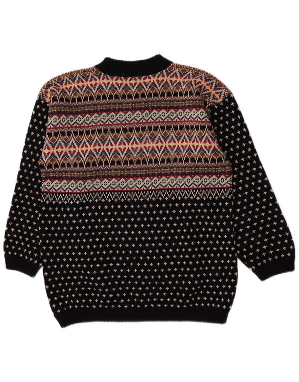Esprit Pull col roulé pour homme UK 36 Small Bleu marine Fair Isle