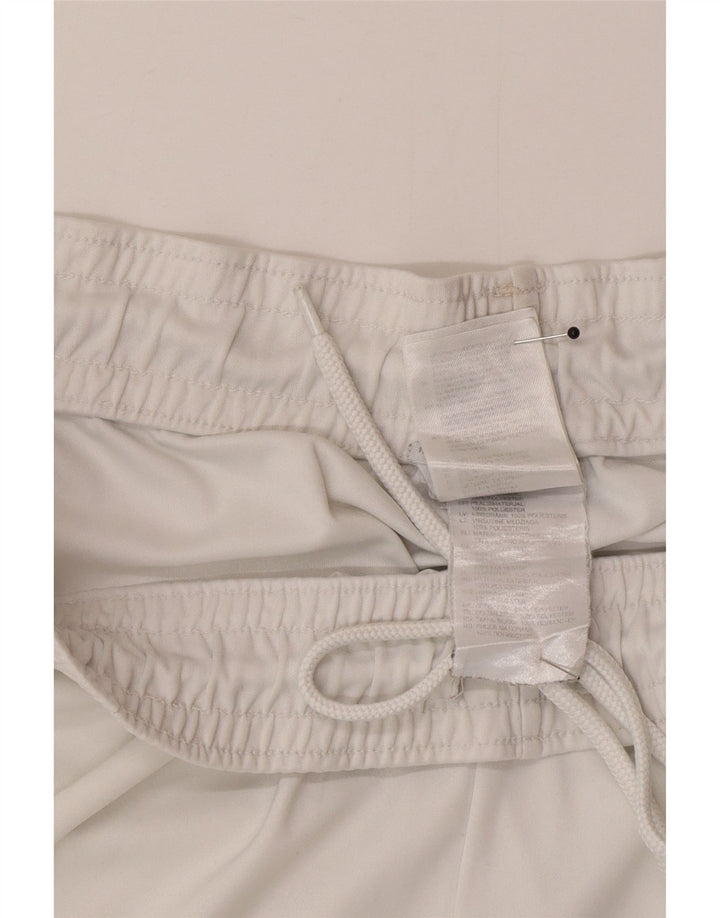 Adidas Hommes Climalite Sport Shorts Grand Blanc Polyester