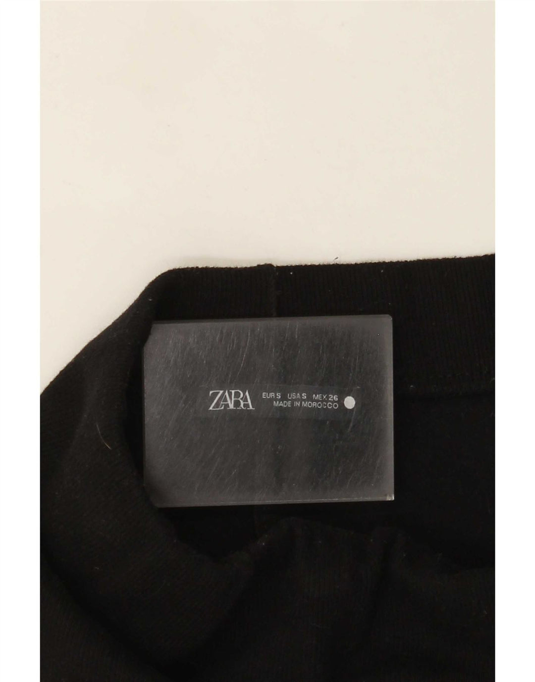 Jupe Crayon Femme Zara Petite W26 Noir