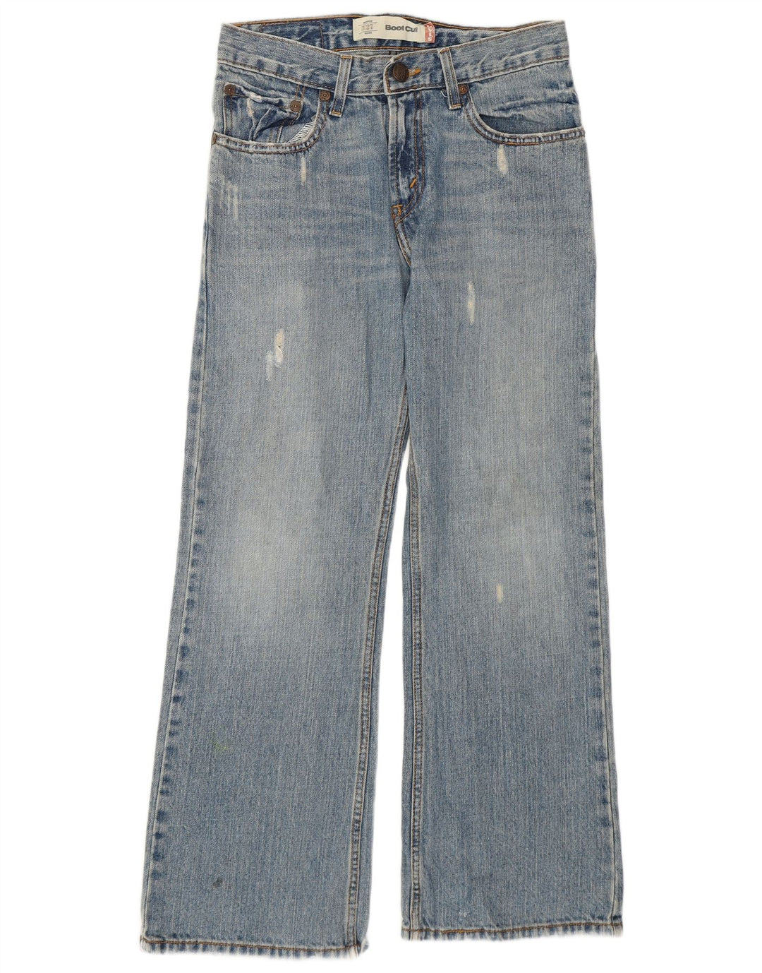 Levi's Womens 527 Jean Bootcut en détresse Taille 12 Moyen W28 L27 Bleu