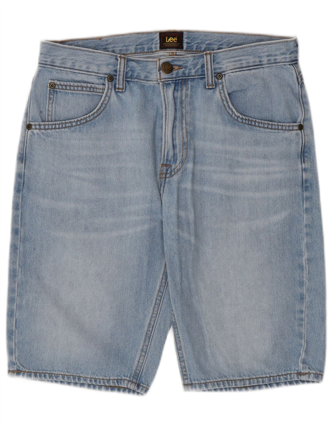 LEE Short en Jean W30 Homme Bleu Moyen Coton