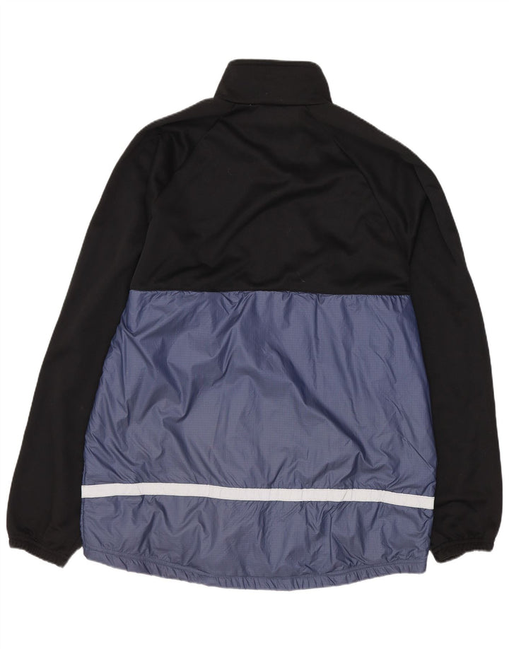 DIADORA Veste de Survêtement Homme Noir Moyen Polyester Colorblock
