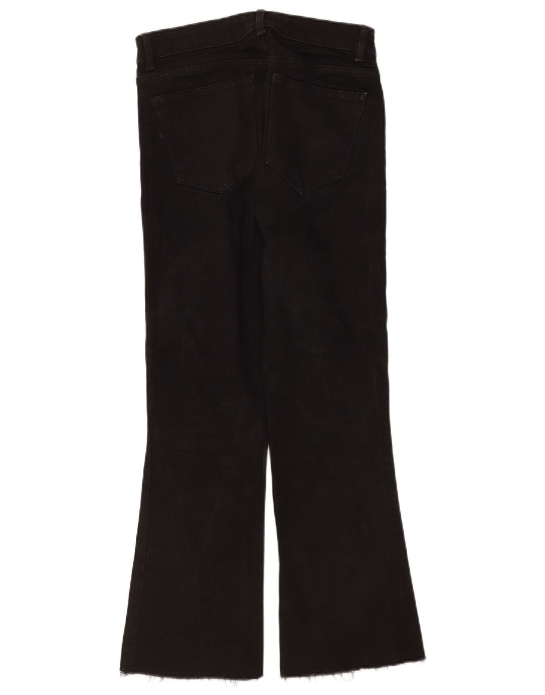 Zara Jean évasé femme EU 38 Small W28 L26 coton noir