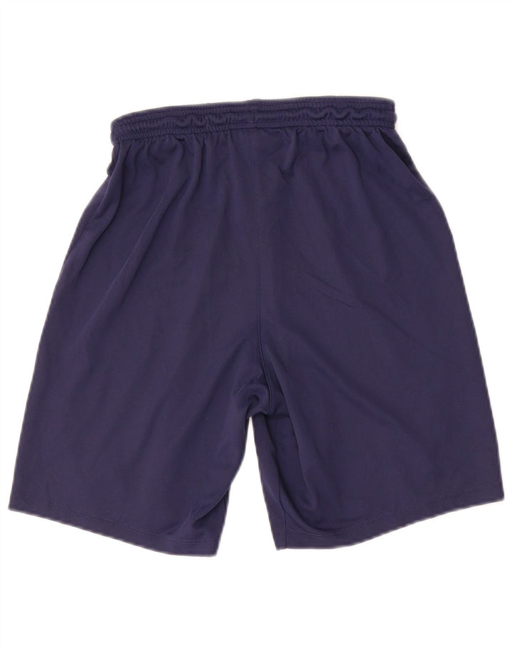 Nike Short de sport Dri Fit Slim pour homme en polyester bleu marine Taille S