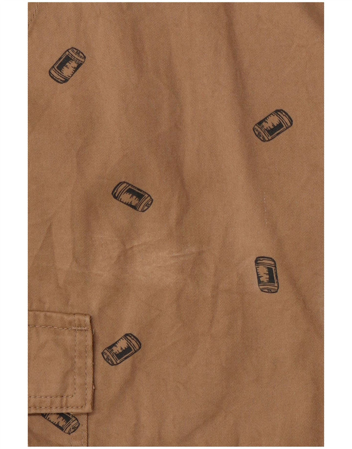 WRANGLER Short Cargo Graphique Homme W40 XL Coton Marron