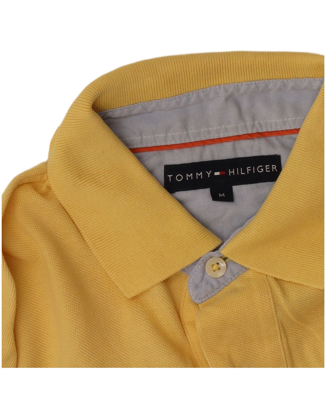 Tommy Hilfiger Polo Homme Jaune Moyen