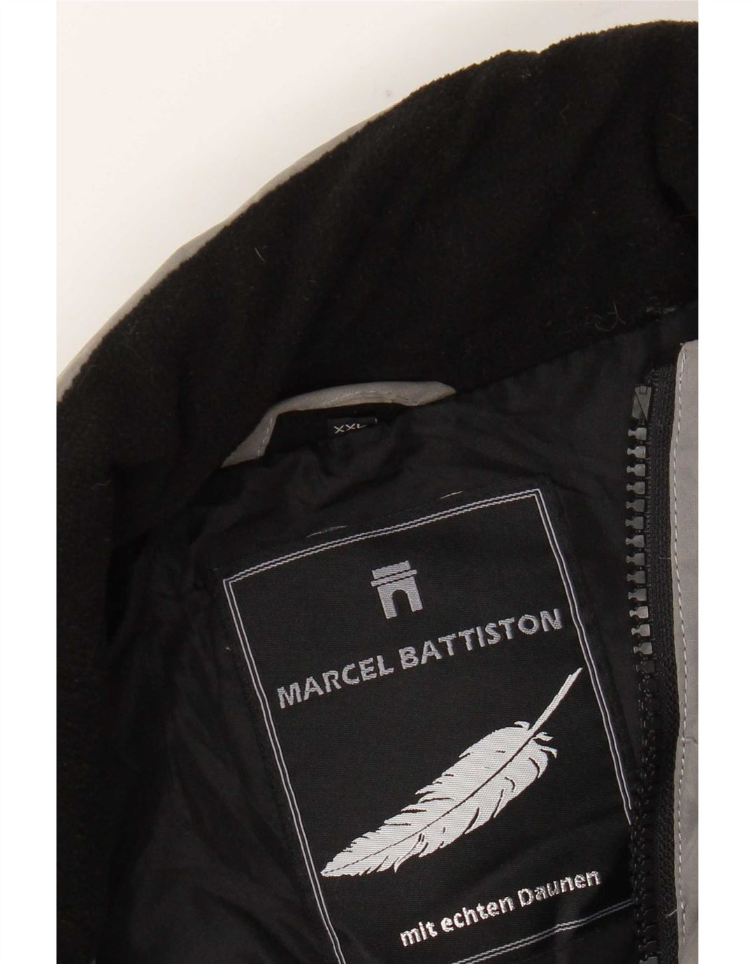 Marcel Battiston Veste matelassée pour homme UK 44 2XL Gris Polyester
