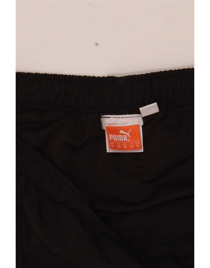 Puma Short de sport pour femme UK 12 Medium Noir Colourblock