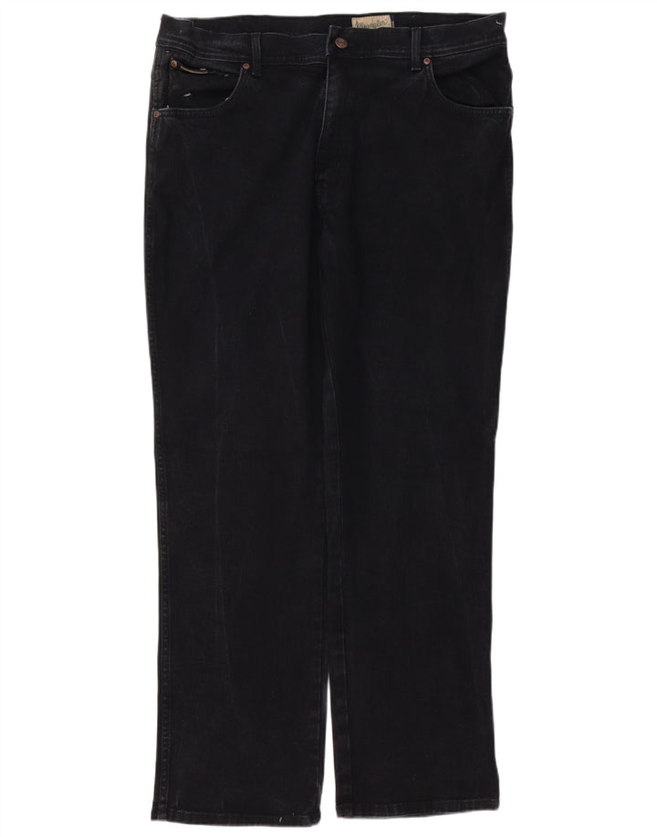 WRANGLER Jean Droit Texas Homme W38 L32 Noir Coton