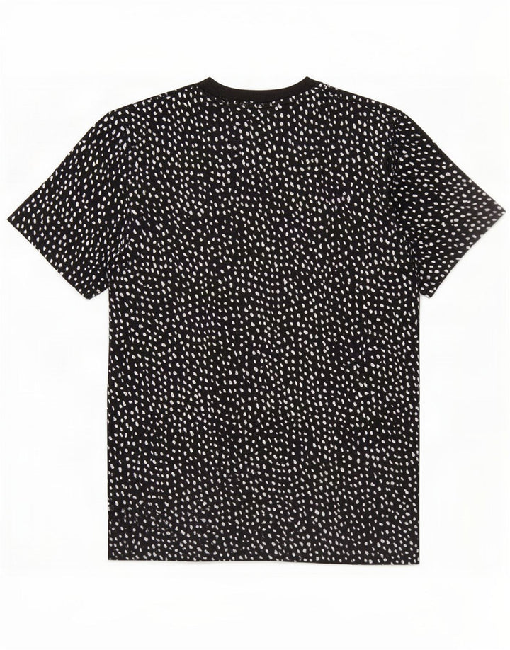 Adidas T-shirt homme en coton à pois noir moyen