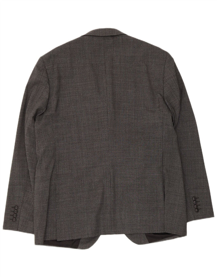 Marks & Spencer Veste blazer à 2 boutons pour homme UK 44 XL Gris