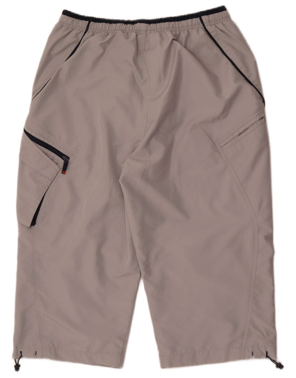 Reebok Bermuda Sport Short Homme Gris Large Polyester