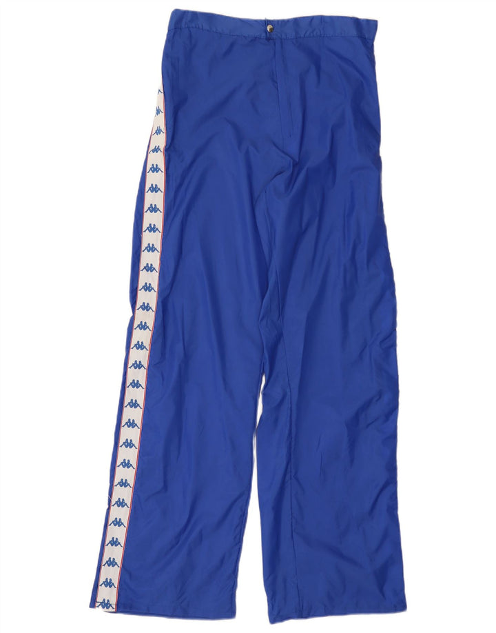 KAPPA Pantalon imperméable graphique IT 52 Large Bleu Colourblock Homme