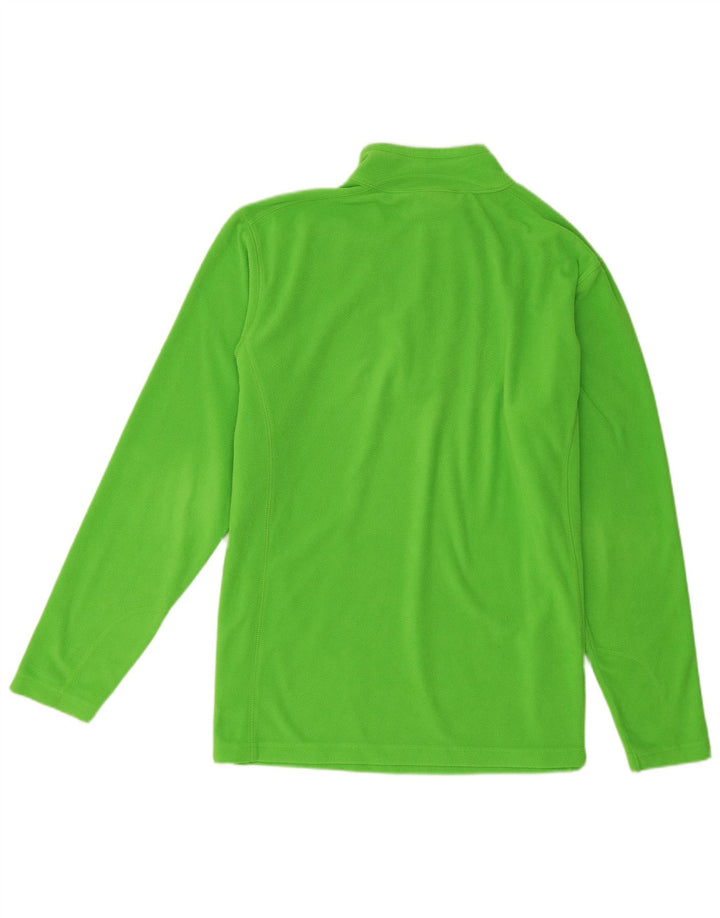 Columbia Pull polaire à col zippé pour homme, grand, vert, polyester