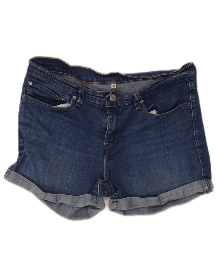 Levi's Short en Jean W30 Femme Bleu Moyen Coton