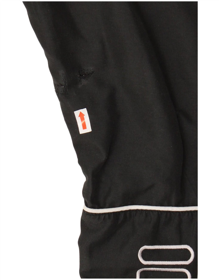 FILA Pantalon de Survêtement Graphic Homme Noir Moyen