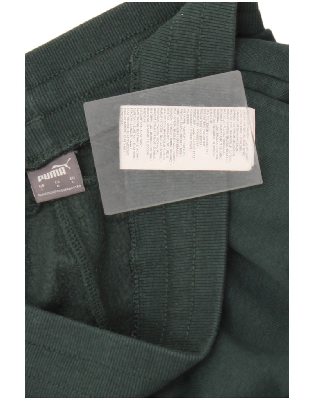 PUMA Pantalon de survêtement pour femme UK 46 Large Vert Coton