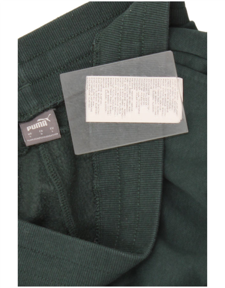 PUMA Pantalon de survêtement pour femme UK 46 Large Vert Coton
