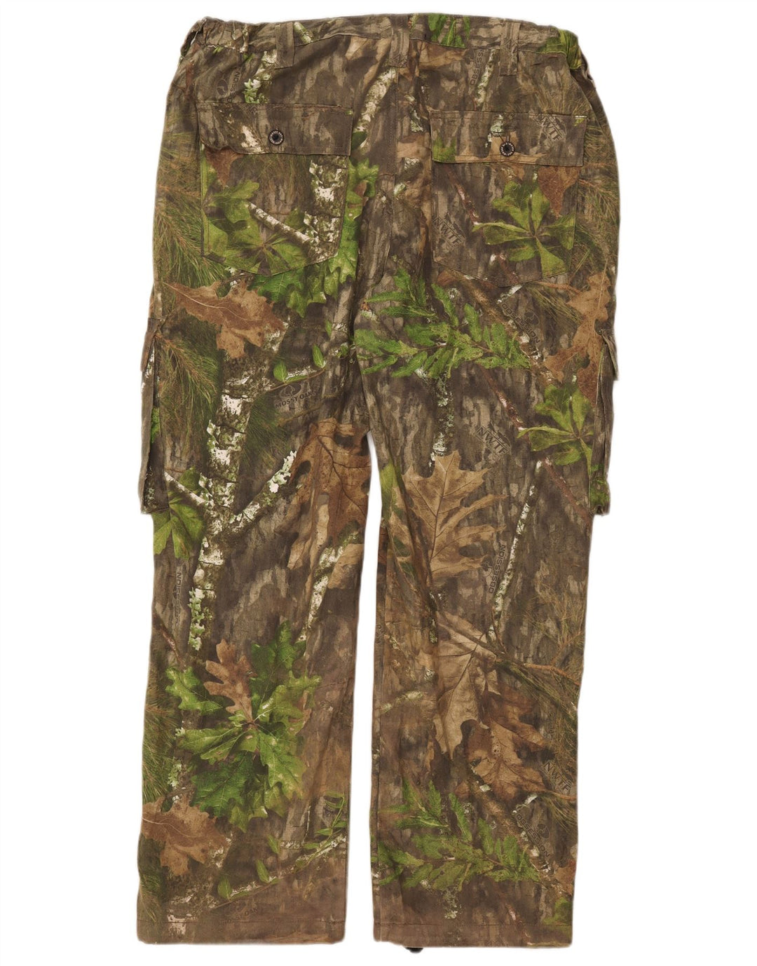 MOSSY OAK Pantalon Cargo Droit Homme W38 L31 Kaki Camouflage Coton