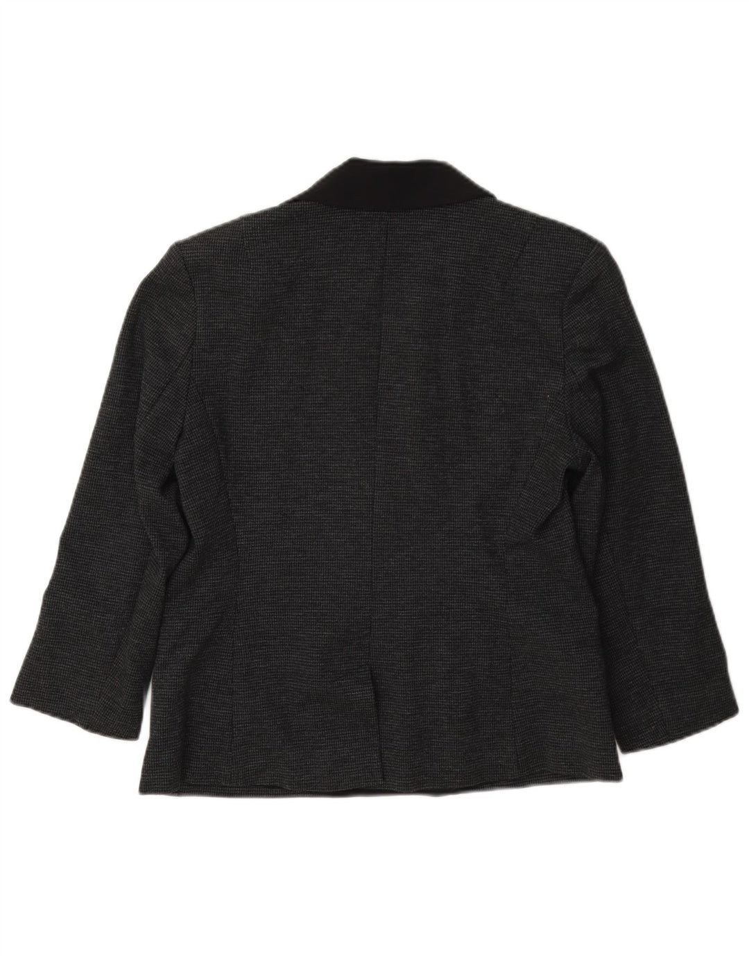 French Connection Veste blazer croisée pour femme UK 12 Gris moyen